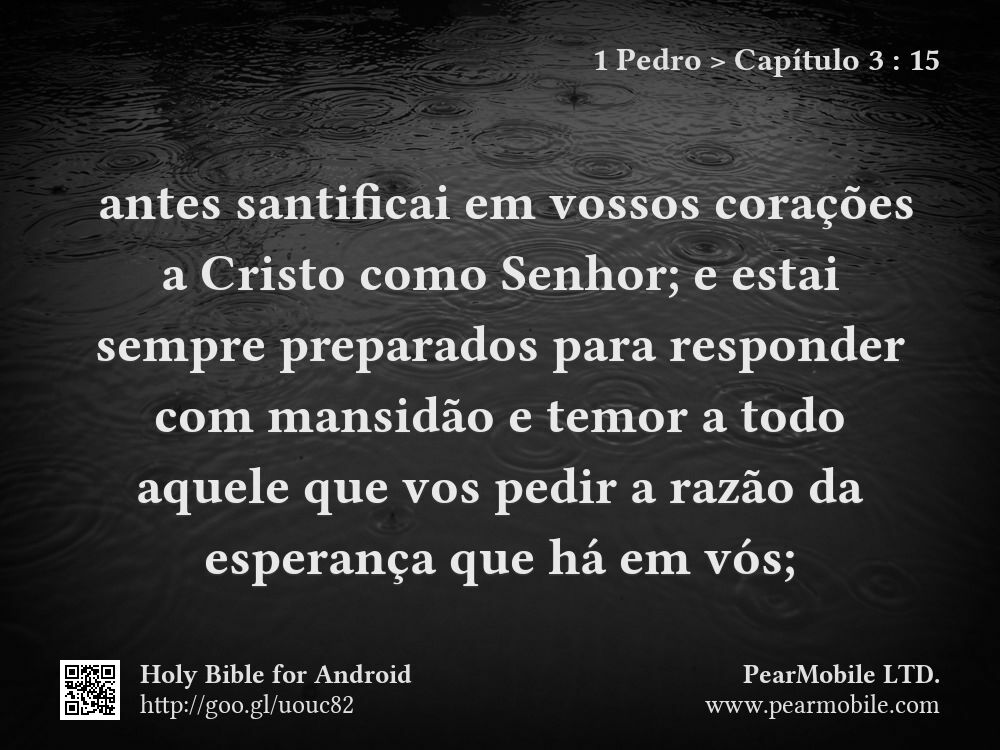 1 Pedro, Capítulo 3:15